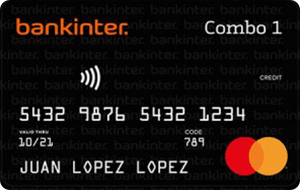 Tarjeta Mastercard Combo Bankinter